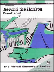Beyond the Horizon-2 Pno 4 Ha piano sheet music cover Thumbnail